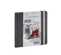 Hahnemühle Libro Acuarela Tono Gris, libro acuarela tono gris, DIN 14x14cm, gris