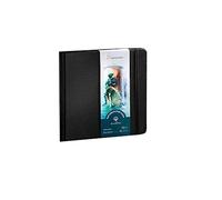 Hahnemühle FineArt – Libro de acuarelas, 100% algodón, 250 g/m², 30 hojas, 19,5×19,5 cm