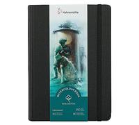 Hahnemühle Watercolour Book - Libro de acuarelas (100% algodón, 250 g/m², acabado mate, encolado, 30 hojas/60 páginas, formato A5)
