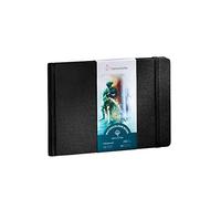 Hahnemühle Watercolour Book - Libro de acuarelas (100% algodón, 250 g/m², acabado mate, encolado, 30 hojas/60 páginas, A6, formato paisaje)