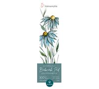 Hahnemühle Watercolour Bookmark Pad - Bloc de marcadores de acuarela, 100% algodón, mate, 300 g/m², 5,5 x 20 cm, 15 hojas