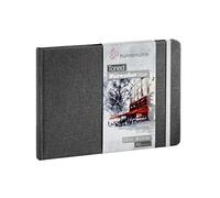 Hahnemuhle 10625170 Cuaderno de acuarela en tonos A6 gris, 1 unidad