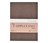 Hahnemuhle, Cuaderno de bocetos, capuchino, A4 (11,7 x 8,3 pulgadas), 120 g/m², 40 hojas/80 páginas, encuadernado duro