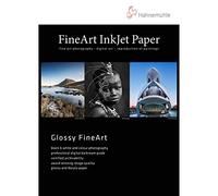 Hahnemuhle - Cuaderno de Fine Art Baryta 325, Ultra Suave, Blanco Brillante para Impresora de inyección de Tinta, 325 g/m², de Alto Brillo, 8,5 x 11 ", 25 Hojas