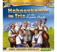 Hahnenkamm Trio mit den Kitzbühler Dirndln - Legenden der Volksmusik; Ihre großen Erfolge; 40 Originalaufnahmen