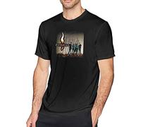 Hai-Kyuu Men's T-Shirt Adult Short Sleeve tee Fashion Summer Tops(Small)