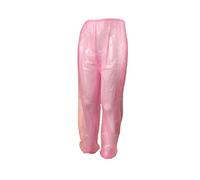Haian Pantalones de deporte de plástico (tamaño grande, color rosa transparente)