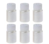 haiaxx 6 Colores pigmentos en Polvo de Resina de Grado cosmético Mica Natural colorante Mineral Tinte Perla Pigmento Blanco
