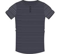 HAIBIKE Henley - Camiseta para Hombre, Unzutreffend, Henley - Camiseta, Hombre, Color Gris y Negro., tamaño pequeño