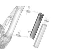 Haibike Tapa de batería ensamblada con deslizador, resortes de cierre y tornillos lenticular x3 - 2025