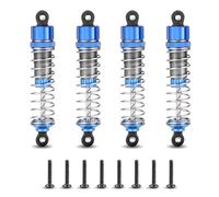 HAIBOXING 1/12th escala RC Car Spare Parts Desert Truck aluminio tapado aceite llenado choque 4pcs APLICAR a 2995 (T2100)