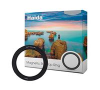 Haida Adaptador de filtro de material de aleación de aluminio Anillo escalonado de 52 mm a 77 mm para filtros magnéticos Las lentes pequeñas pueden usar filtro grande