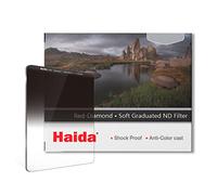 Haida Filtro rectangular cuadrado ND de 100 x 150 mm de revestimiento múltiple Nano Recubrimientos de diamante rojo con borde suave graduado de densidad neutra filtro ND1.2 (4 paradas)