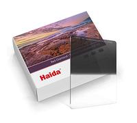 Haida Filtro rectangular cuadrado ND de 150 x 170 mm de diamante rojo de borde duro graduado inverso, nanorecubrimientos de densidad neutra de vidrio óptico ND0.9 a ND0.3 Filtro (3 a 1 parada)