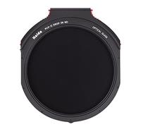 Haida HD4680 M10-II Drop-in MC Filtro de Vidrio óptico ND64 de 6 Paradas con Marco de Metal para Soporte M10 de 100 mm, Negro, Negro
