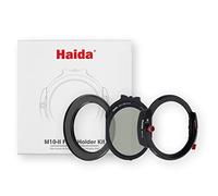 Haida M10-II Kit de soporte de filtro de fotografía Material de aleación de aluminio con anillo adaptador de polarizador circular Drop-in Negro 67mm