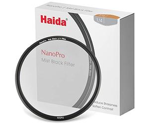 Haida NanoPro HD4651-58 - Filtro de cristal óptico de enfoque suave (58 mm, MC, 1/4), color negro