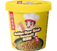 Haidilao Fideos de Arroz Instantáneos Sopa Ácida Dorada - 130 g