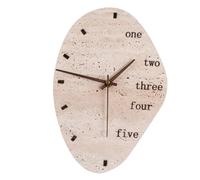 HAIDU Aplique de pared creativo de forma irregular, lámpara de pared de piedra natural, aplique de travertino amarillo estilo wabi sabi, cableado, iluminación de pared para comedor, sala de estar, ba