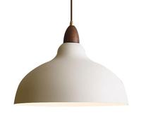 HAIDU Lámpara colgante de estilo industrial moderno, lámpara colgante de metal con forma de sombrero, base E27, lámpara colgante de un solo cabezal, ideal para sala de estar, comedor y bar.