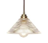 HAIDU Lámpara de araña de estilo industrial moderno, pantalla de cristal atornillada E27, lámpara de techo empotrada, ideal para dormitorio, comedor y pasillo.