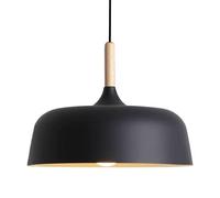 HAIDU Lámpara de araña de estilo industrial moderno, pantalla de lámpara colgante de metal con rosca E27, lámpara de techo empotrada, iluminación decorativa para sala de estar, comedor y bar.