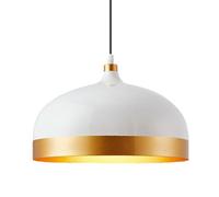 HAIDU Lámpara de araña de estilo industrial nórdico, pantalla de metal personalizada, lámpara colgante de techo con base E27, iluminación decorativa para sala de estar, comedor y bar.