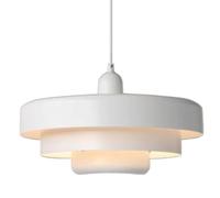 HAIDU Lámpara de araña de un solo cabezal con base E27, pantalla de metal personalizada, lámpara colgante de techo empotrada, iluminación decorativa para sala de estar, dormitorio y bar.