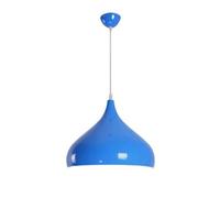 HAIDU Pantalla de lámpara Colgante de Metal de Color Creativo, lámpara Colgante de Techo de Pedestal E27, lámpara de araña de Estilo Industrial Moderno, Accesorios de iluminación para Sala de Estar,