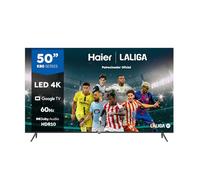 Haier Direct LED 4K UHD H50K800UX - Smart TV 50", Google TV, Dolby Audio y Dolby Vision, HDR 10, Smart Remote Control, Google Assistant, Bluetooth 5.1, DBX TV, HDMI 2.1 x 4, Sin Marcos, 2024