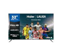 Haier Direct LED Full HD H32K702FG - 32", Smart-TV, HDR, Dolby Audio, Android 11, Google Assistant, Bluetooth 5.1, DBX TV, HDMI 2.1 x 3, sin Marcos
