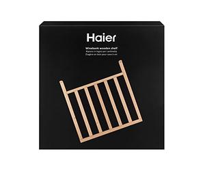 HAIER Estante de Madera Vinoteca, Máxima Capacidad de Almacenamiento, Elegante y de Calidad, Accesorio Original, 487 * 480 * 25 mm
