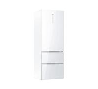 Haier Frigorífico combi Haier, Wifi, Total No Frost, 70 cm de ancho 3D 70 Series 7- HTW7720DNGW. Cristal blanco Variante única