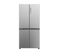 Haier Cube 83 Serie 3 HCR3818ENMM nevera puerta lado a lado Independiente 467 L E Platino, Acero inoxidable