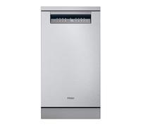 Haier I-Pro Shine Series 5 XF1C3TB1FX, Lavavajillas Independiente 45CM, Motor Inverter, 11 Cubiertos, 3 Bandejas, 8 Ciclos, Wi-Fi, App hOn, Filtro Antibacterias, Apertura Automática, 43DB, Inox