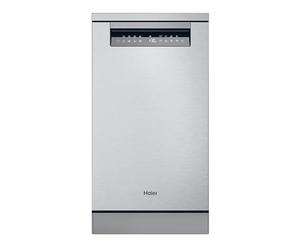 Haier I-Pro Shine Series 5 XF1C3TB1FX, Lavavajillas Independiente 45CM, Motor Inverter, 11 Cubiertos, 3 Bandejas, 8 Ciclos, Wi-Fi, App hOn, Filtro Antibacterias, Apertura Automática, 43DB, Inox