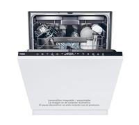 Haier Lavavajillas Integrable 60 cm 16 Servicios - Washlens Plus, Clase B, 40 dB, WiFi hOn, 10 Programas, Smart AI, Power Wash, 3ª Bandeja, Apertura Automática, Total Care, XI 6B0S3FSB