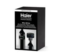 Set de Regalo de Vino Haier Edición Limitada - Termómetro Digital y Tapón de Conservación al Vacío | Caja de Regalo Premium