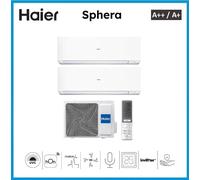 HAIER Sphera Acondicionador de Aire Dual 12000+12000 Inversor Con Wi-Fi