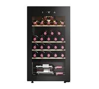 Haier Wine Bank 50 Serie 3 HWS34GGH1 Nevera de vino Independiente Negro 34 botella(s)