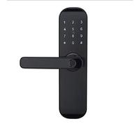 HAIFUAN M20 Bloqueo digital Bluetooth, desbloqueo con tarjeta, código, aplicación (compatible con Alexa) (puerta izquierda solamente)(HFAM20-L)