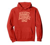 Haight Ashbury 1967, Vintage, Hippie de los 60, San Francisco Sudadera con Capucha