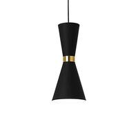 HAIIQU Lámpara Colgante De Una Sola Cabeza Lámparas Colgantes De Techo con Forma De Reloj De Arena Creativas Lámpara Colgante De Isla De Cocina De Metal, Iluminación LED Pequeña Colgante para