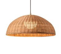 HAIIQU Lámpara Colgante Grande De 45 Cm Pantallas De Lámpara Con Cubierta De Lámpara De Tienda Estilo Bohemio Moderno Lámpara Colgante Estilo Granja Con Placa Techo Dorada Lámpara Semicircular