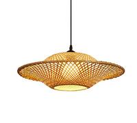 HAIIQU Lámpara De Techo Natural Lámpara Colgante Grande De 50 Cm Para Comedor, Lámpara De Isla Lámparas Colgantes De Techo Modernas, Candelabros Grandes Para Mesa Cocina, Luces Naturales