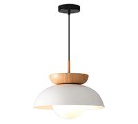 HAIIQU Lámparas De Techo Elegantes para Interiores Lámpara Colgante Creativa Nórdica con Forma De Cuenco Lámpara Isla De Cocina E26/E27 Lámparas Colgantes De Techo Simples para Comedor Cafetería