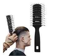 HaIIR - Cepillo para el pelo de secado rápido, cepillo profesional curvado para el pelo, herramienta de peinado Hairi ideal para secar bloques, desenredar y añadir volumen