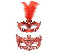 Haiki Mascaradas para mujeres y hombres, venecianos, fiestas, bailes, bodas, decoraciones de pared, disfraces de Mardi Gras