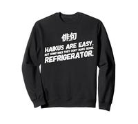 Haiku - Camisa de Nevera con poemas de poesía Japonesa Sudadera