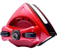 Haikurity Limpia Cristales Magnético, Limpiador de Vidrio de Doble Cara for Ventanas de Doble acristalamiento Limpiador de Ventanas Limpiador de Vidrio Herramienta de Limpieza Cepillo Amarillo